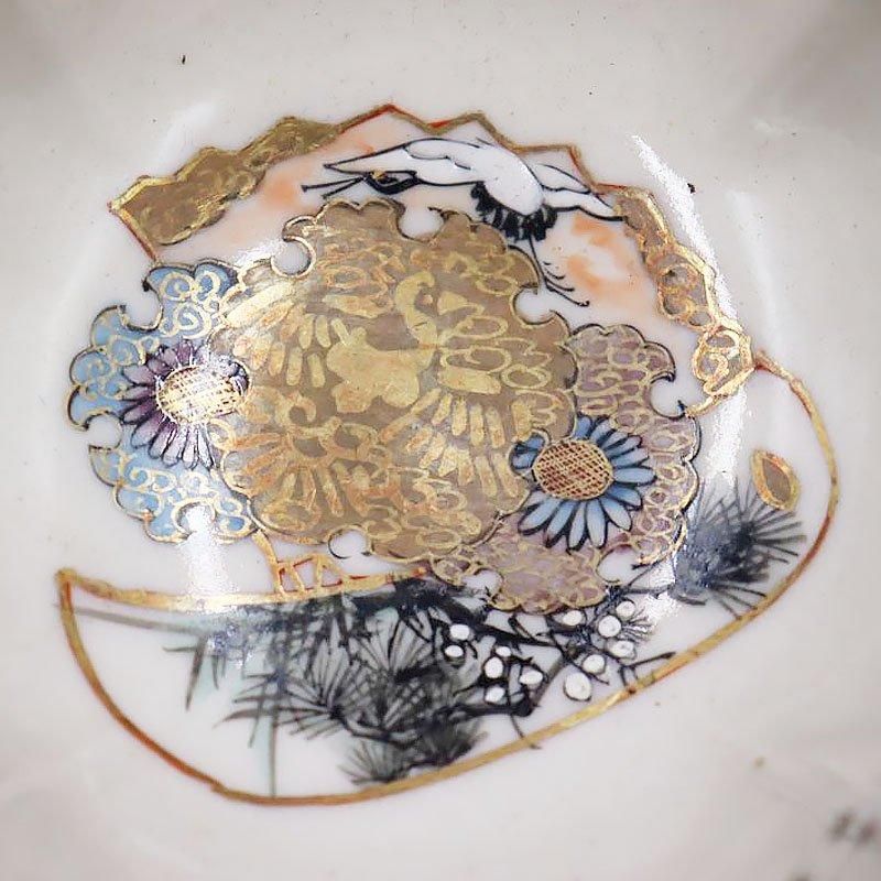 金継ぎ】手描き 細字 細密 加賀九谷焼 赤絵 茶器セット 煎茶 金継ぎ】手描き 細字 細密 加賀九谷焼 赤絵 茶器セット 煎茶
