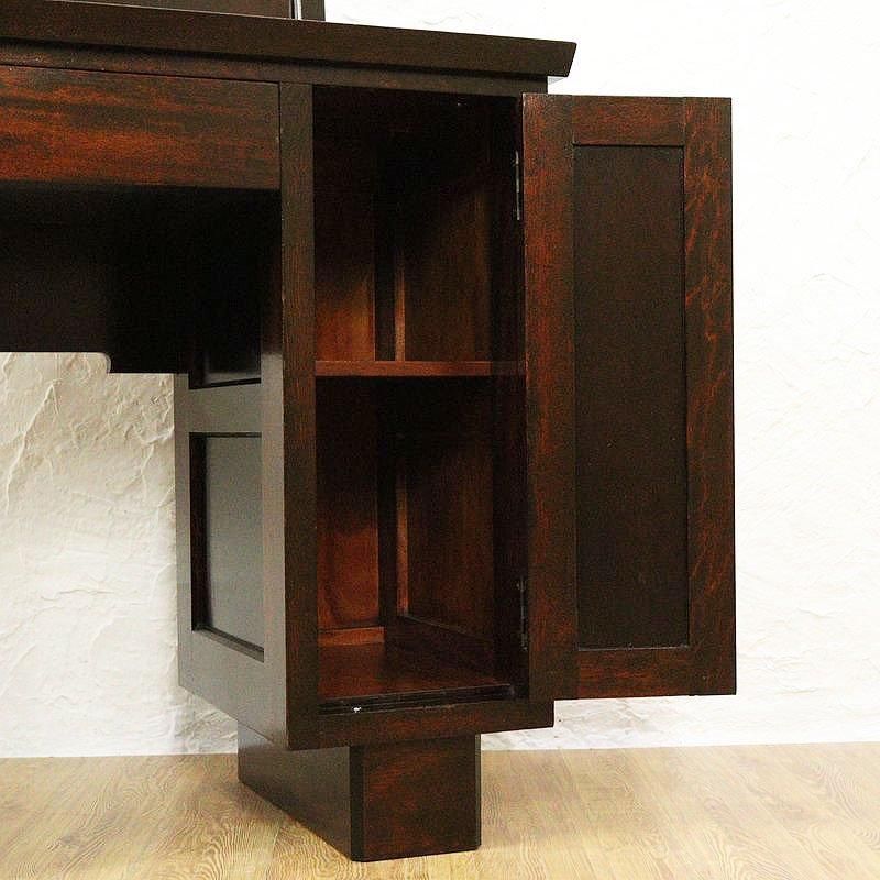 松本民芸 ドレッサー ミラーチェスト 昭和アンティーク