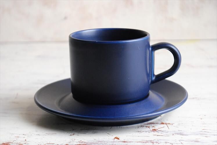 アラビア ブルース カップ&ソーサー 北欧ヴィンテージ