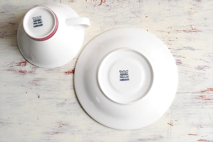 【激レア/極美品】　アラビア　ハレキンシリーズ　ヴィンテージプレート&マグ 激レア/極美品】 アラビア ハレキンシリーズ ヴィンテージ