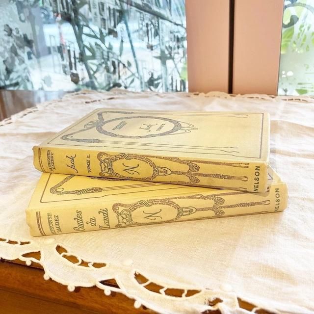 フランスアンティーク洋書 NELSON おしゃれディスプレイ用