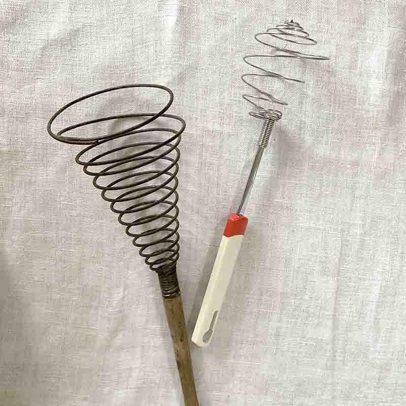 ホイッパー 泡立て器 キッチン雑貨 レトロ素材 フランス雑貨