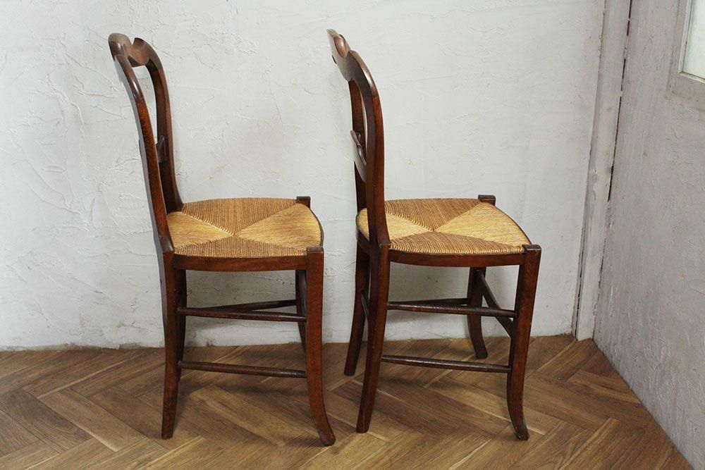 アンティーク バルーンバックチェア/ラッシュシート - ANTIQUE アンティーク バルーンバックチェア/ラッシュシート - ANTIQUE