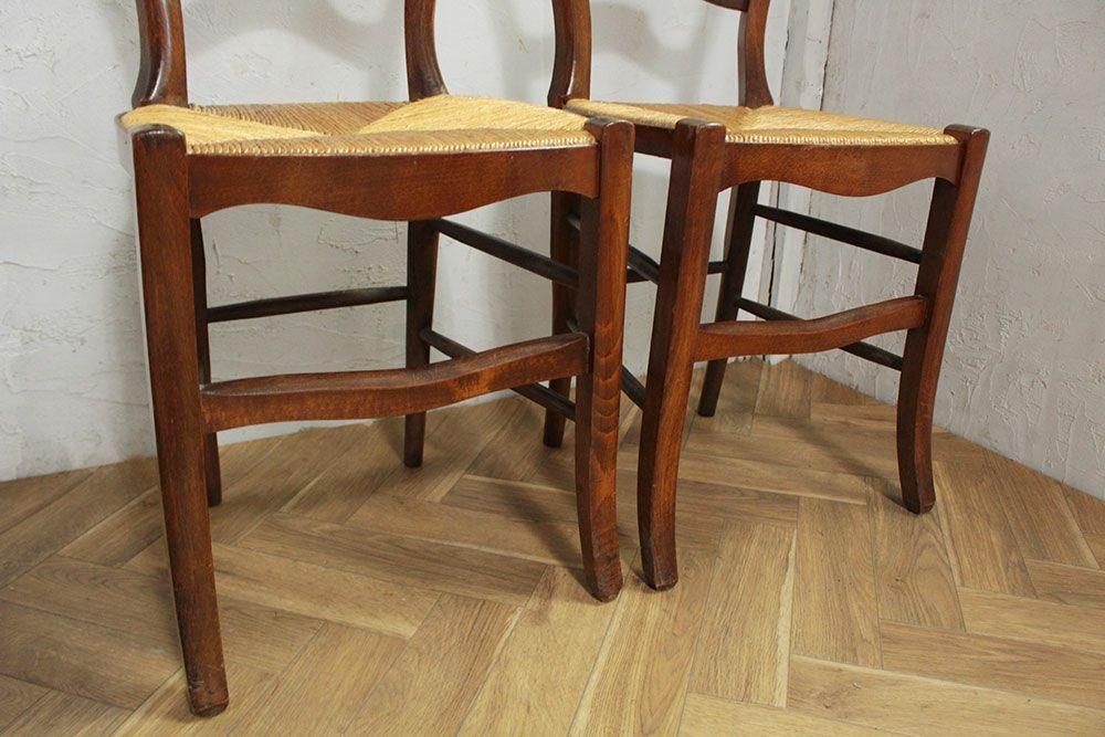 アンティーク バルーンバックチェア/ラッシュシート - ANTIQUE アンティーク バルーンバックチェア/ラッシュシート - ANTIQUE