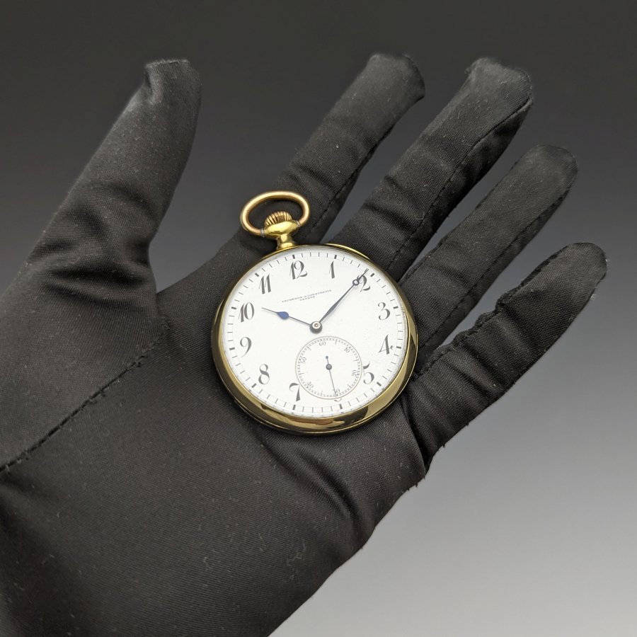 1910年頃 アンティーク ヴァシュロン・コンスタンタン 懐中時計 K18金 