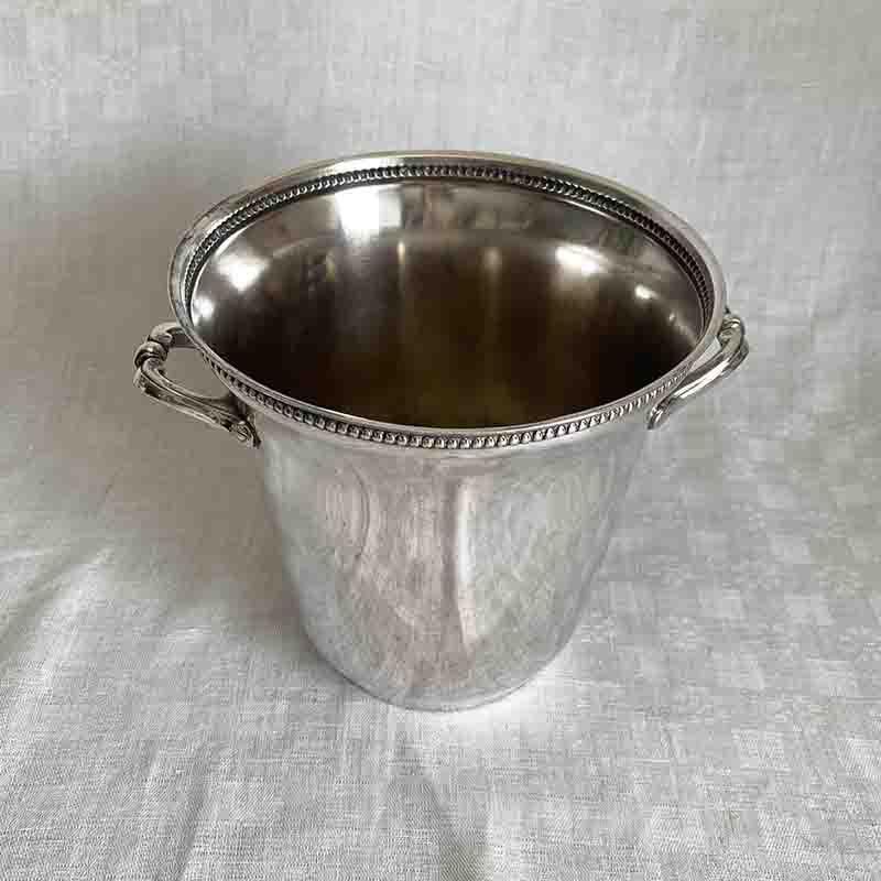 シャンパンクーラー ワインクーラー アンティーク ヴィンテージ 18-8ビンテージ ワインクーラー ヴィンテージ シャンパンクーラー