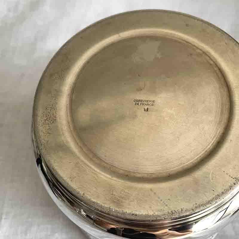 フランス製高級シャンパンクーラー美しい意匠付き