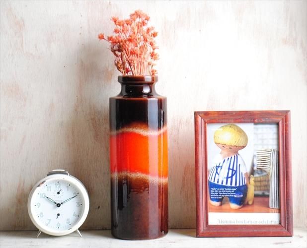 西ドイツ製 ヴィンテージ Scheurich窯 陶器の花瓶 Fat lava 花器 西ドイツ製 ヴィンテージ Scheurich窯 陶器の花瓶 Fat lava 花器