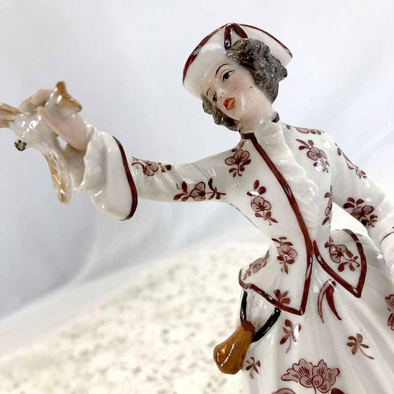 アメリカ80年代名門レフトン社 生命力のある瞳と美しい羽根の白鳩の陶器オブジェ 楽天市場】リサラーソン 置物 ハト 鳩 動物 鳥ピジョン 陶器