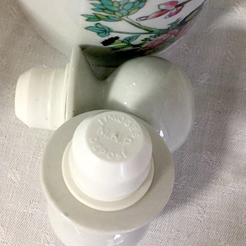 リモージュ 陶器蓋つき瓶 シノワズリ香水瓶(小のみ)Limoges リモージュ 陶器蓋つき瓶 シノワズリ香水瓶(小のみ)Limoges