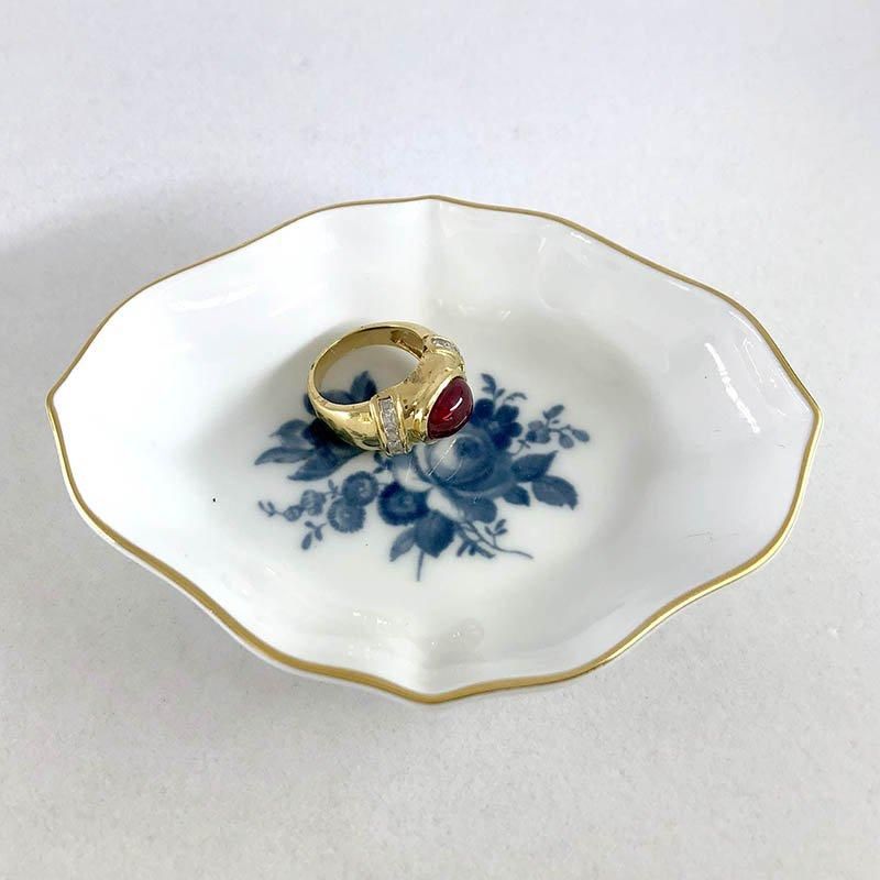 マイセン 小皿金縁 ブルーフラワー 青いバラ 箱付き 12TWbr3 マイセン 小皿金縁 ブルーフラワー 青いバラ 箱付き 12TWbr3