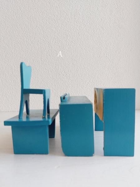 アンティーク ドールハウス 47.5×27×20.5cm : LES ANNEES FOLLES