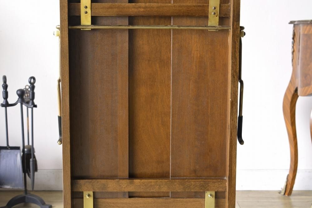 ベルギー製ビンテージズボンプレッサー｜木製で便利な一品