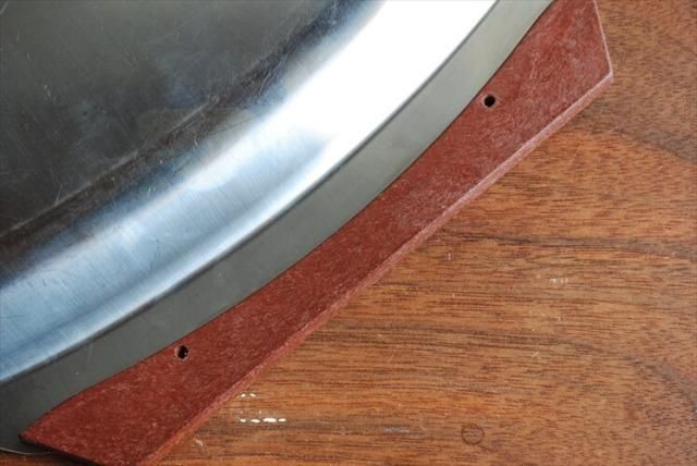 アンティーク デンマーク ステンレストレー 38x27cm