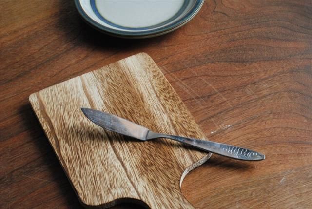 ドイツ製アンティークフィッシュナイフ 魚モチーフ