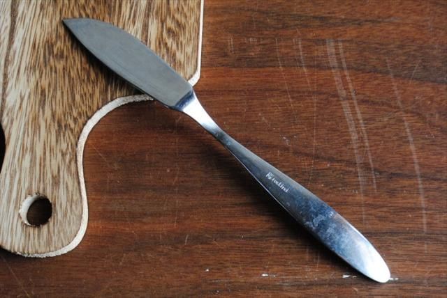 ドイツ製アンティークフィッシュナイフ 魚モチーフ