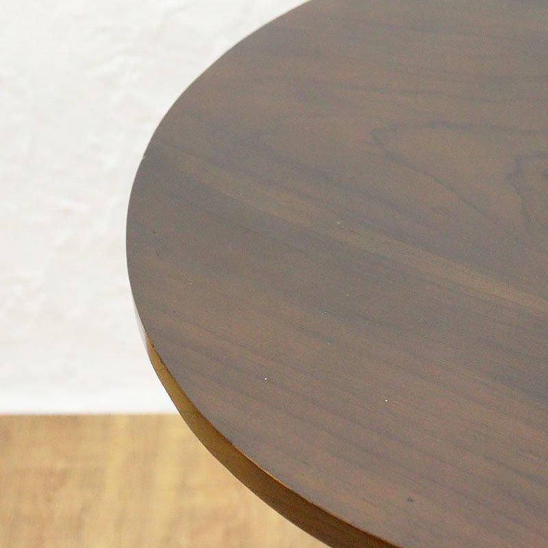 ヴィンテージ 木製 丸テーブル カフェテーブル 52cm