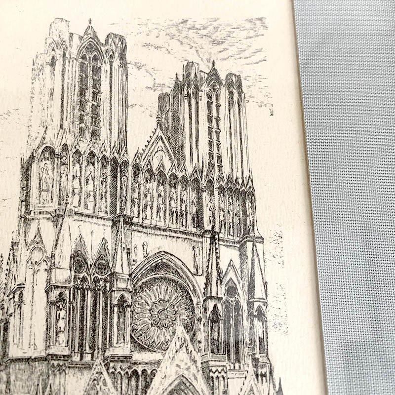 大幅値下げしました！中川力　絵画　「ノートルダム」4号　額縁付 大幅値下げしました！中川力 絵画 「ノートルダム」4号 額縁付