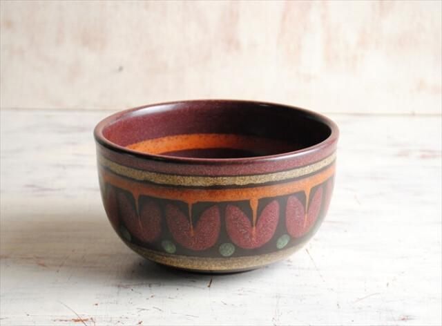 ドイツ製 KMK MANUELL 14cm ボウル カップ 陶器 ミッド