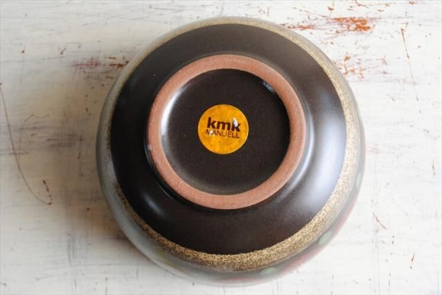 ドイツ製 KMK MANUELL 14cm ボウル カップ 陶器 ミッド
