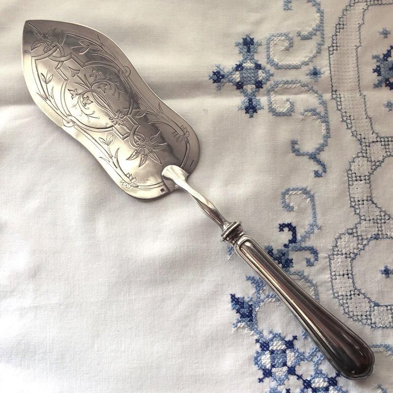 クリストフル　アンティーク　サーバー クリストフルアンティークサーバー