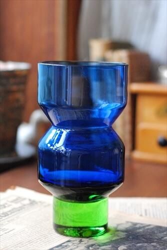 好評 Bo Aseda スウェーデン製 Borgstrom 北欧 B5/611 ガラスの花瓶 工芸ガラス