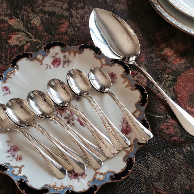 アイスクリーム用 スプーン クリストフル Christofle 12TWj10-2 アイスクリーム用 スプーン クリストフル Christofle 12TWj10-2