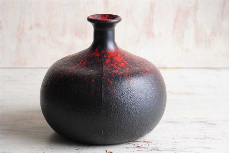 ドイツから ヴィンテージ 陶器の花瓶 花器 フラワーポット