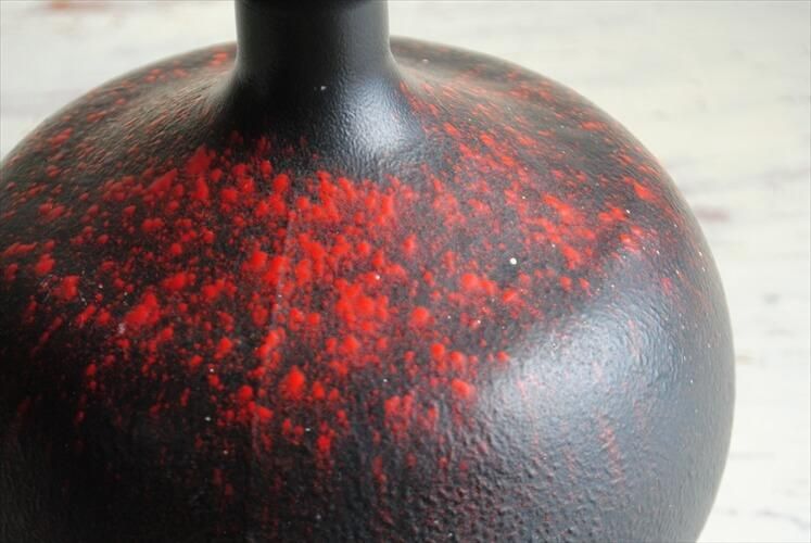 ドイツ ヴィンテージ 陶器の花瓶 フラワーベース