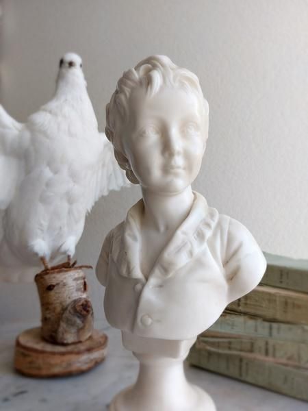 ジャン・アントワーヌ・ウードン胸像 ANTIQUE LEAVES