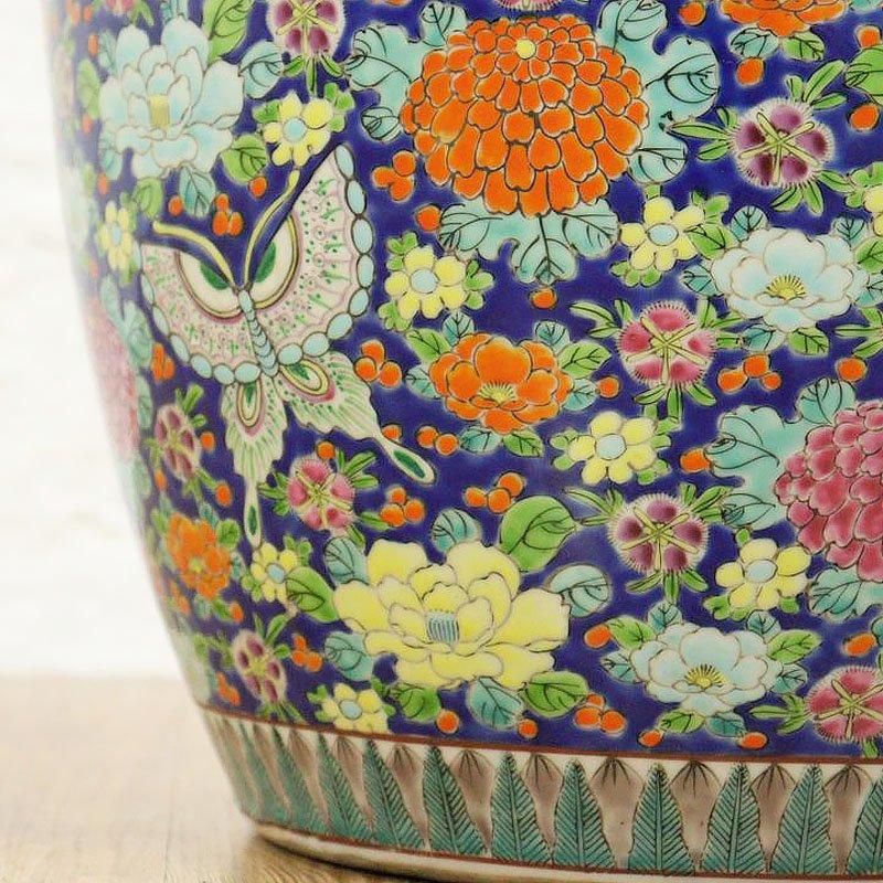 一輪挿し 花柄 蝶柄 どぎつい england bone china 中国 花器 - 花瓶 一輪挿し 花柄 蝶柄 どぎつい england bone china 中国 花器 - 花瓶