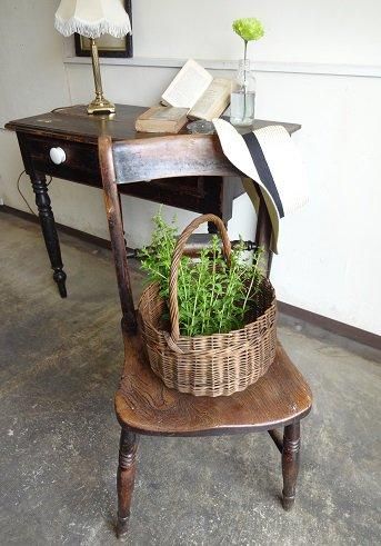 誕生日プレゼント スクロールバックチェア(FU) イギリス - LEAVES ANTIQUE ダイニングチェア