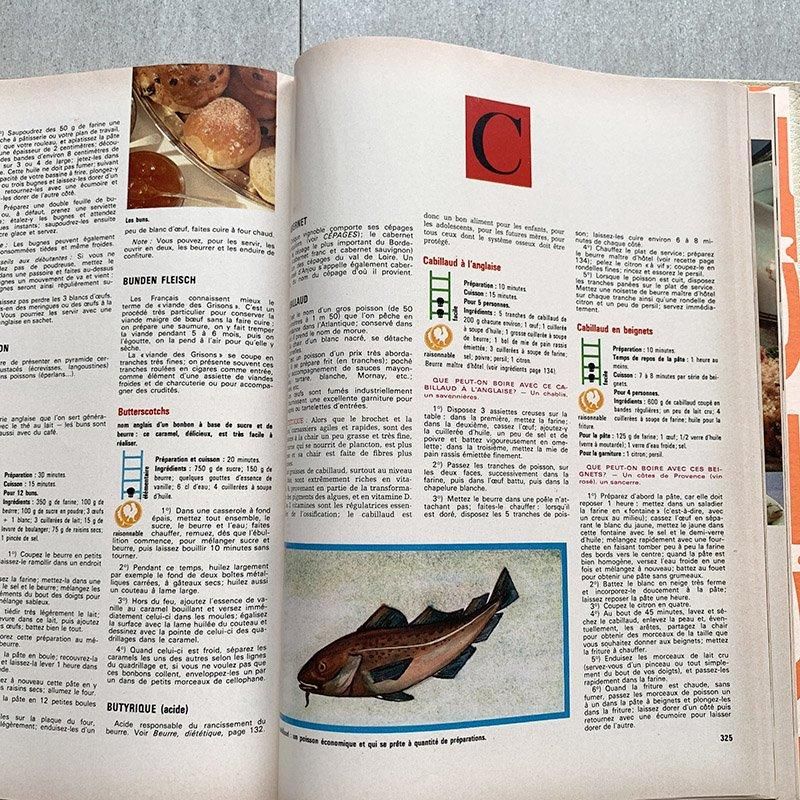 フランス料理本 la cuisine de A à Z Tome 1 12psbs6-2 フランス料理本 la cuisine de A à Z Tome 1 12psbs6-2