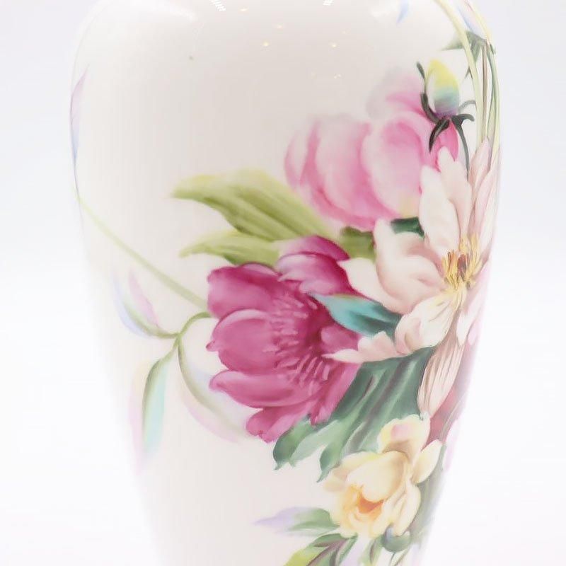 手描き ハンドペイント オールドノリタケ 花瓶 フラワーベース 手描き ハンドペイント オールドノリタケ 花瓶 フラワーベース