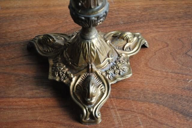 フランスアンティーク　真鍮　ブラス キャンドルホルダー　brass アンティークブラスキャンドルホルダー アンティーク雑貨 | 雑貨