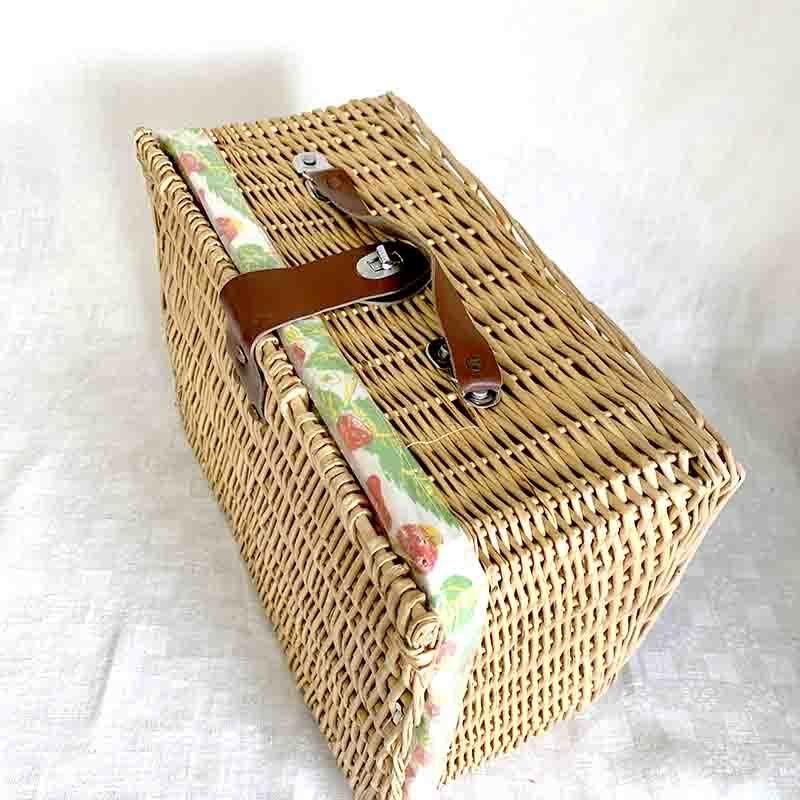 パニエ ピクニック用 バスケット ランチボックス 雑貨入れ パニエ ピクニック用 バスケット ランチボックス 雑貨入れ