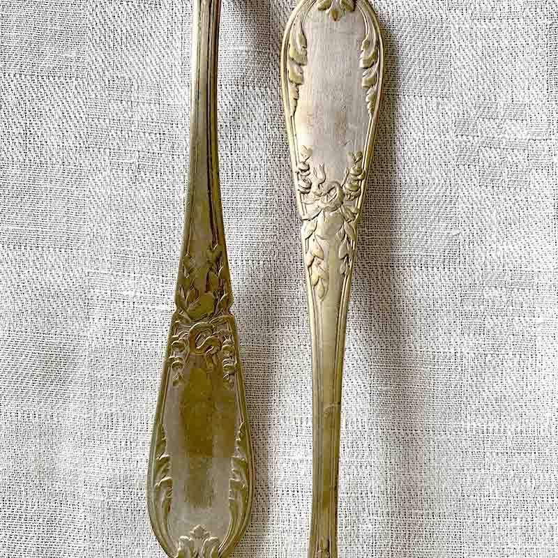 シルバー925製　スプーンとフォークのセット 未開封 wadatoki_noritake-fa925-p180890