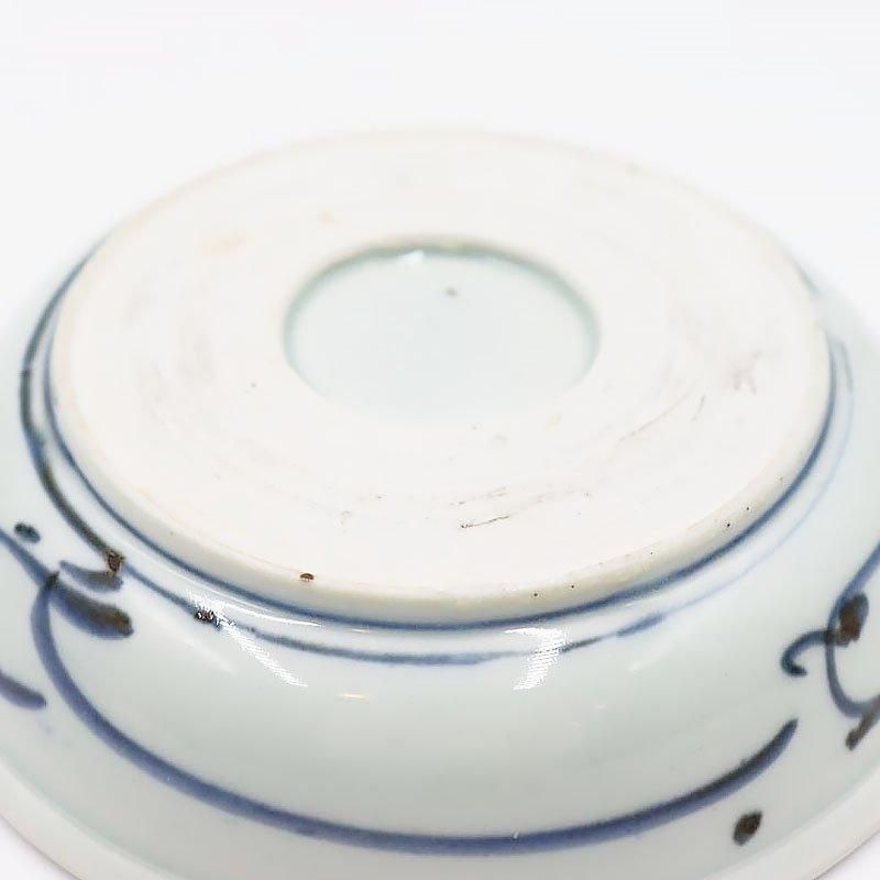 手描き 染付 なます皿 煮物皿 取り皿 アンティーク 骨董 和食器