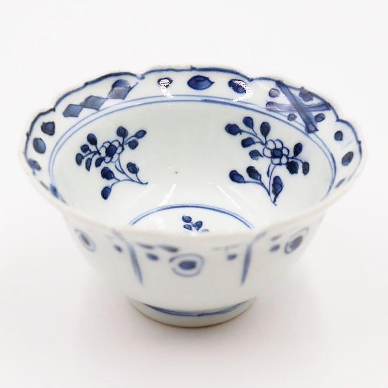 骨董　アンティーク　色絵　染錦　花文様　豆皿　2枚　小皿　平盃 小皿 豆皿 - 生活骨董と古布のアンティークショップ antique TANTRA