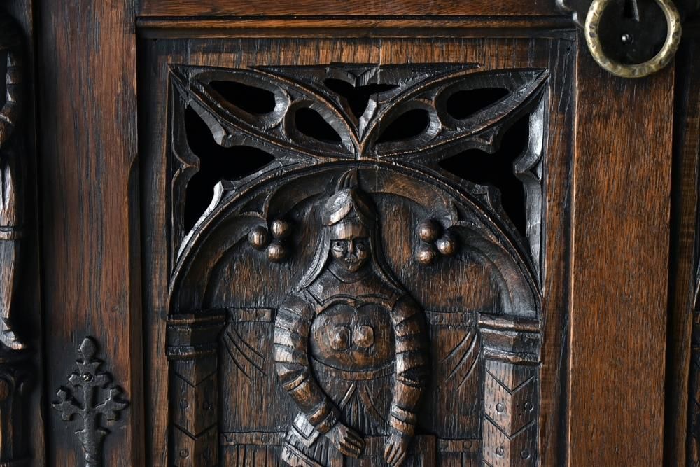 1970年代　木製ブラウンキャビネット 2扉　オ―ダ―品　オ―クランド 中古美 1970年代 木製ブラウンキャビネット 2扉 オ―ダ―品 オ―クランド 中古美