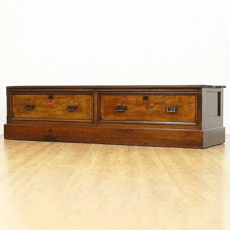 和家具 ローボード レトロ 和風 タンス 収納 古家具 欅 ケヤキ G029 639-1.jpg