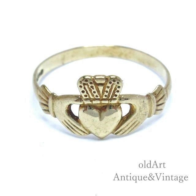 アイルランド製 クラダリング 9金無垢指輪 10.5号