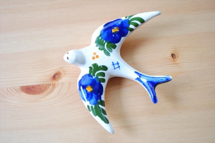 ドイツから かわいい陶器の小鳥 オブジェ インテリア