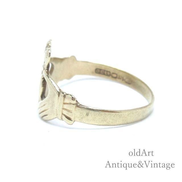 アイルランド製ヴィンテージ伝統的な指輪Claddagh Ring アイルランド製ヴィンテージ伝統的な指輪Claddagh Ring