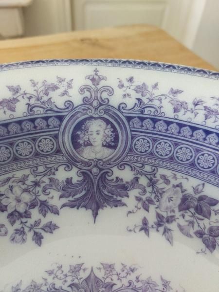 春の感謝セール♪フランスアンティーク☆サルグミンヌparisiaピッチャー水差し サルグミンヌ ジャルディニエール ピシェ 水色 フランス