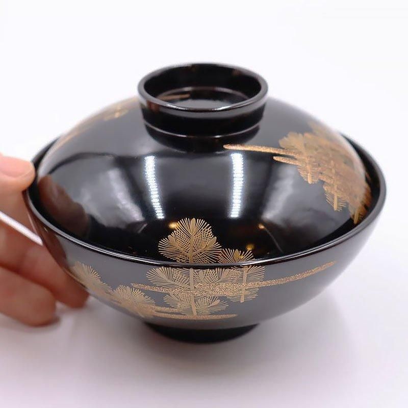 黒塗 金蒔絵 梨地 入り 吸い物椀 汁椀 上品 控えめ 普段使い 黒塗 金蒔絵 梨地 入り 吸い物椀 汁椀 上品 控えめ 普段使い