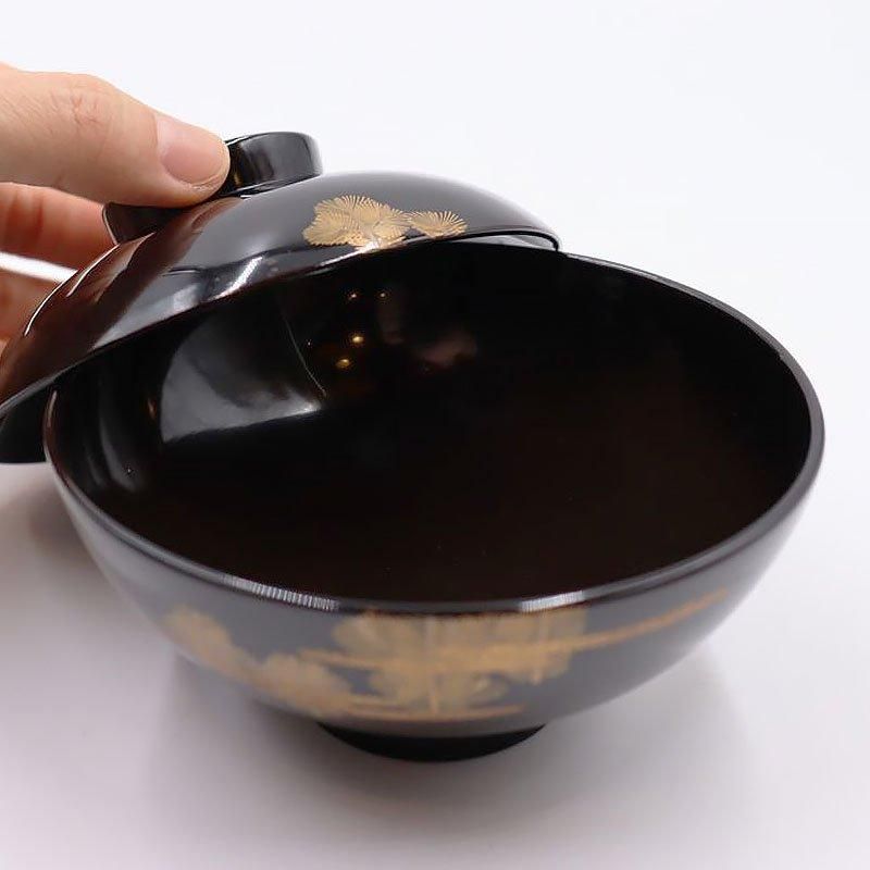黒塗 金蒔絵 梨地 入り 吸い物椀 汁椀 上品 控えめ 普段使い 黒塗 金蒔絵 梨地 入り 吸い物椀 汁椀 上品 控えめ 普段使い