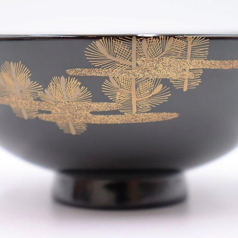 黒塗 金蒔絵 梨地 入り 吸い物椀 汁椀 上品 控えめ 普段使い 黒塗 金蒔絵 梨地 入り 吸い物椀 汁椀 上品 控えめ 普段使い