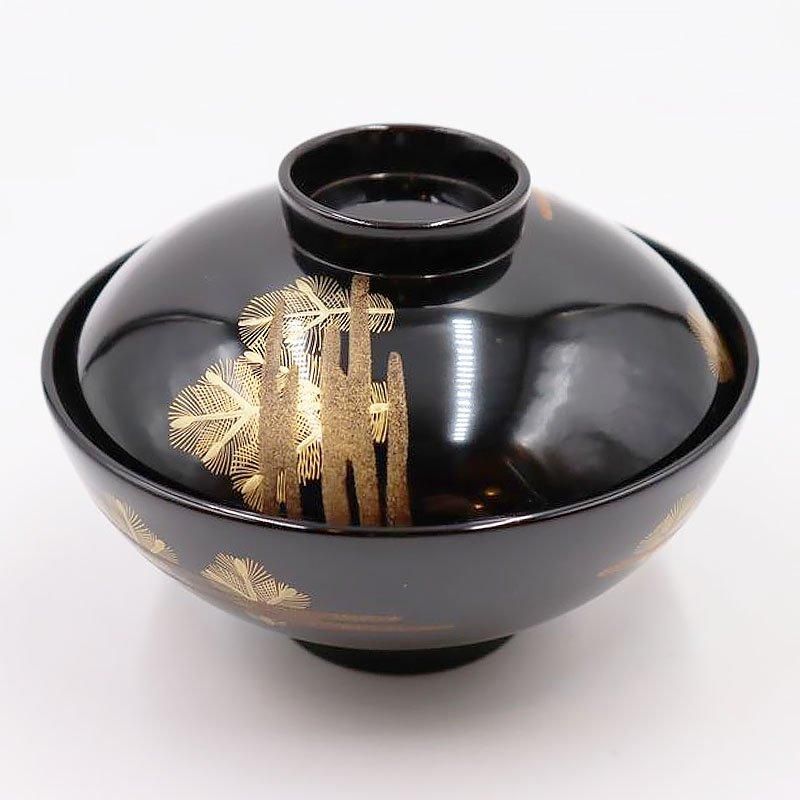 黒塗 金蒔絵 梨地 入り 吸い物椀 汁椀 上品 控えめ 普段使い 黒塗 金蒔絵 梨地 入り 吸い物椀 汁椀 上品 控えめ 普段使い