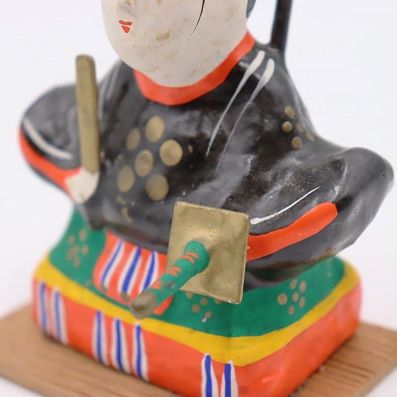 アンティーク昭和の菅原道真郷土人形 学問成就